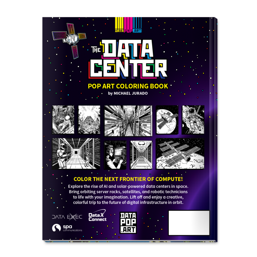 Datapop.art | The Data Center Pop Art Coloring Books