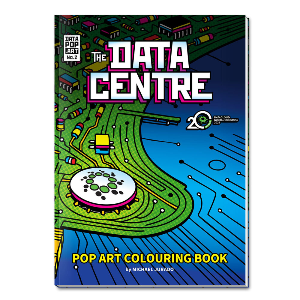 Datapop.art | The Data Center Pop Art Coloring Books